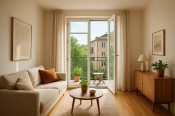 Die Wohnung und das Haus