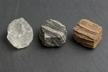 Rock Types: Igneous, Sedimentary and Metamorphic
