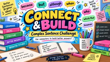 Connect & Build: Complex Sentence Challenge