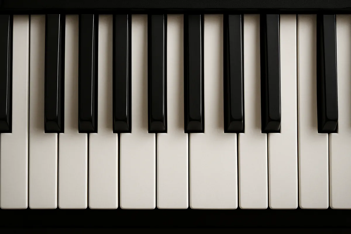 Keyboard Geography: White Keys