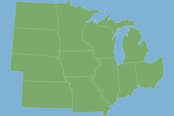 US States - Midwest