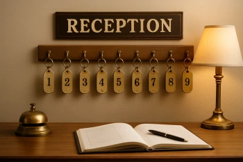 À l'hôtel