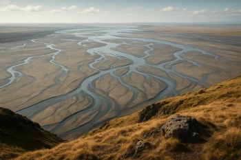 Landforms Built by Wind, Water and Ice