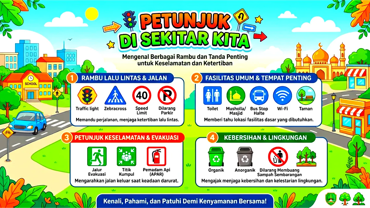PETUNJUK DI SEKITAR KITA