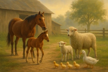 Baby Animals and Their Parents