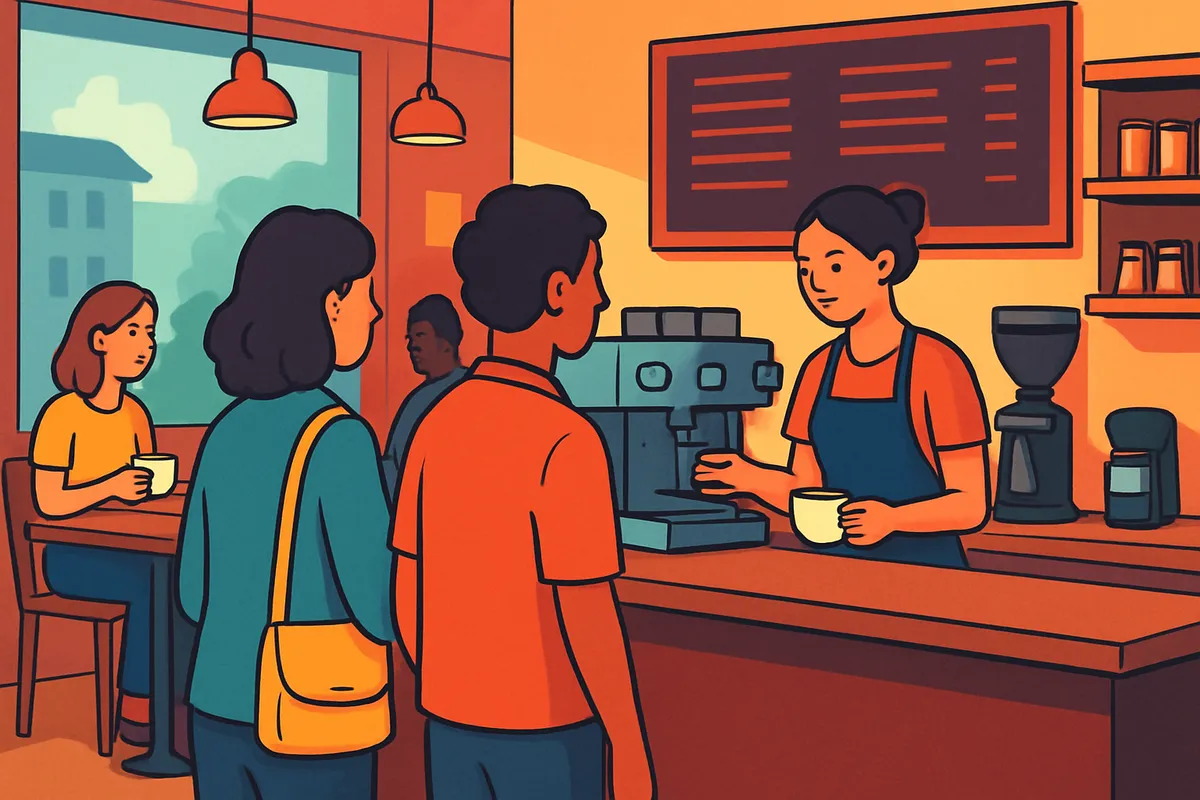 Ordering Food and Simple Service Encounters + Mathematics - Multiplication