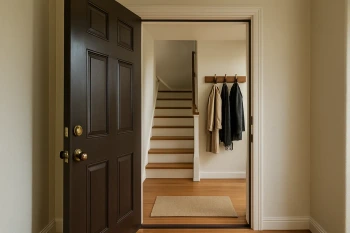 Das Haus und die Zimmer