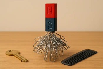 Magnets: Attract, Repel, and Poles
