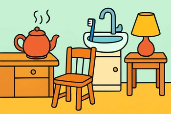 What Am I? Household Objects (Easy)