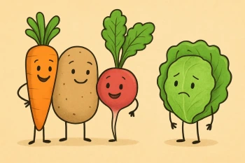 Odd One Out: Vegetables