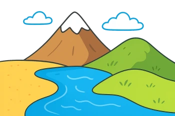 Physical Features: Landforms and Bodies of Water