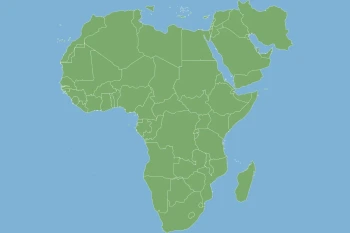 Country Shapes - Africa