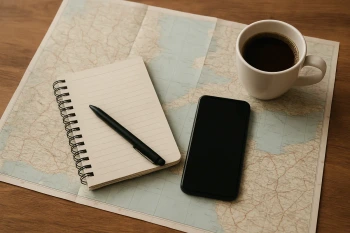Eine Reise planen