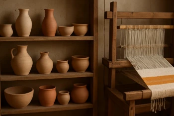 Ceramics, Glass, Fiber and Metalwork