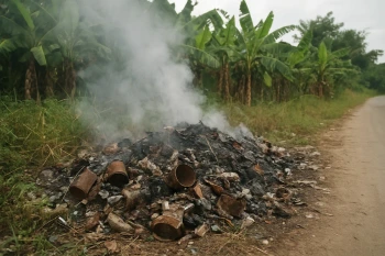What Happens to Thrown-Away and Burned Materials
