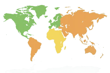 Continents and Oceans