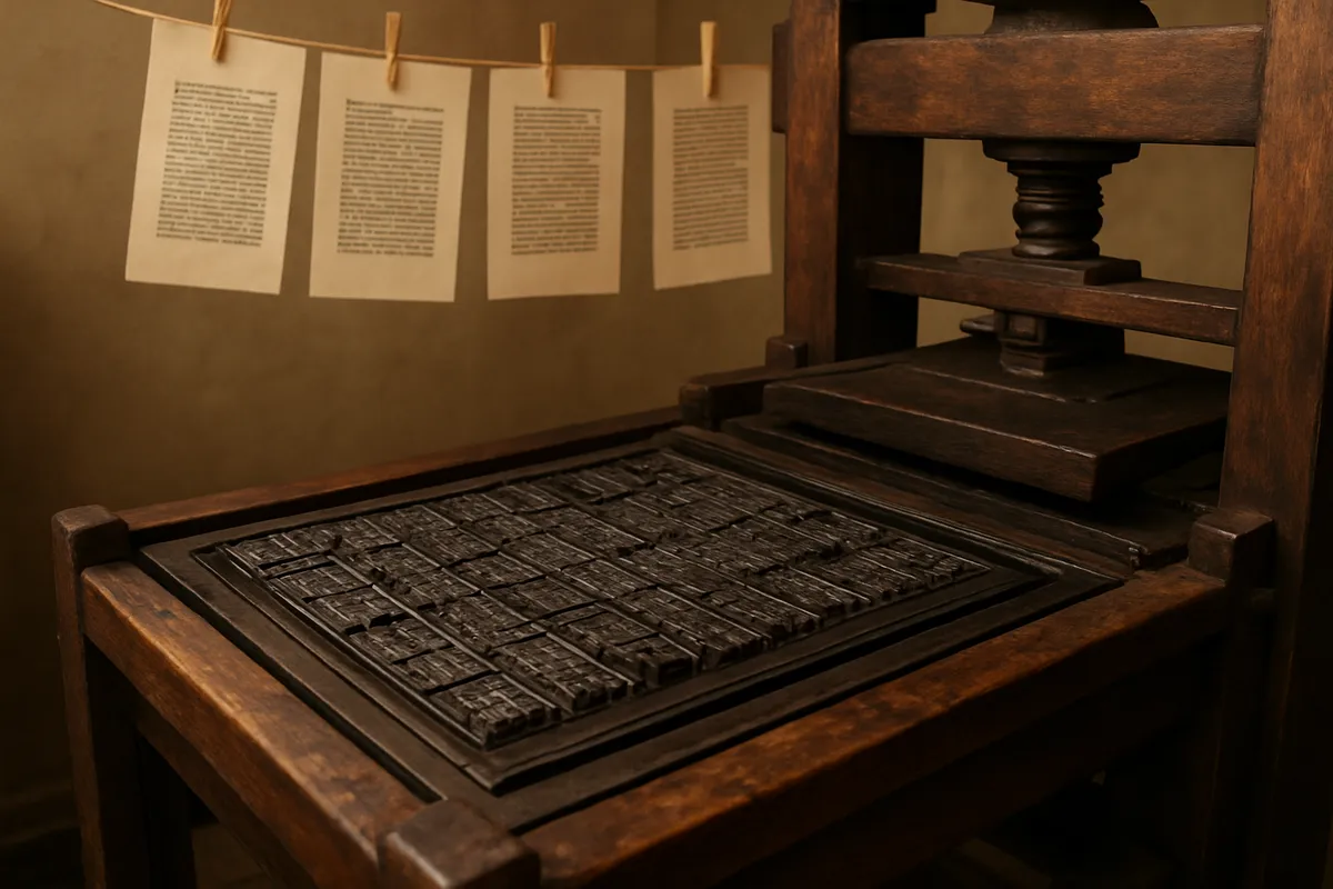 The Printing Press and the Spread of Ideas