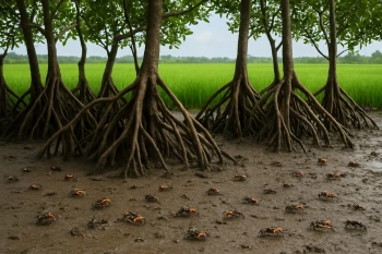 Gardens, Rice Fields, Seashores and Mangroves