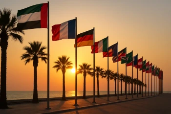Country Flags - Southwest Asia and North Africa