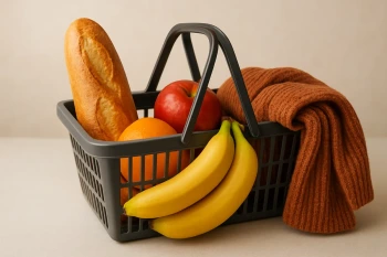 Wiederholung: Essen, Kleidung und Einkaufen