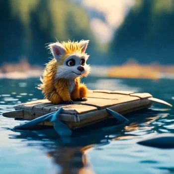 New Keystone C Alone on a Raft Vocabulary