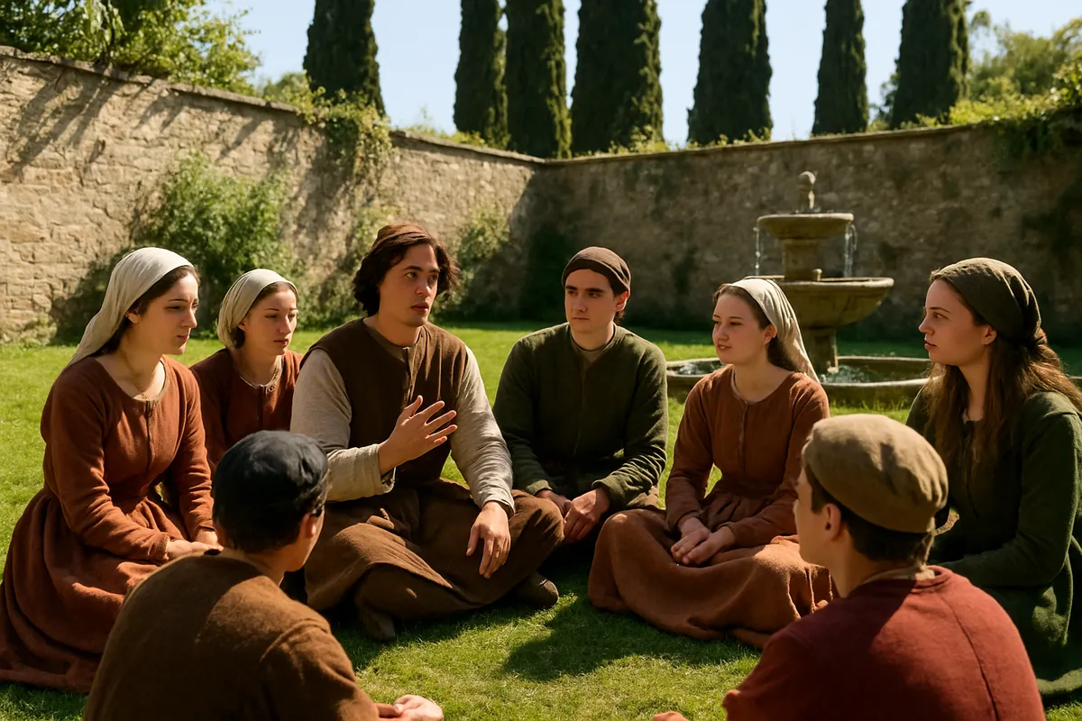 The Decameron: The Frame Narrative