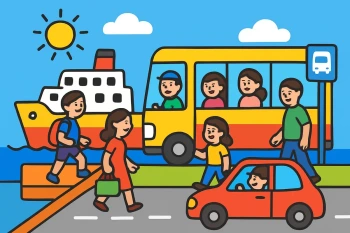 GC1 Unit 5 Transportation Verbs Vocabulary
