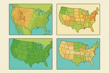 Physical, Political, and Thematic Maps