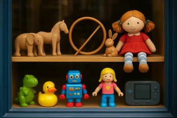 Toys and Games Then and Now