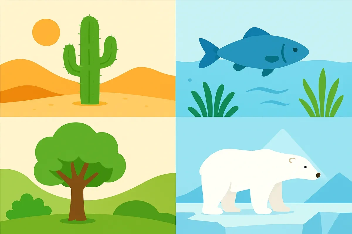 Diversity of Life in Different Habitats