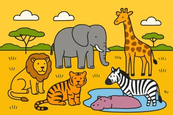 Wild and Safari Animals