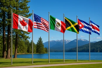 Country Flags - North America