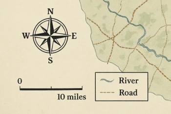 Map Elements: Title, Legend, Scale and Compass Rose
