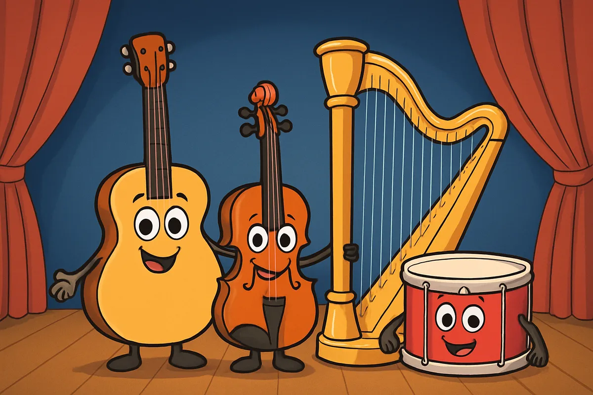 Odd One Out: Musical Instruments
