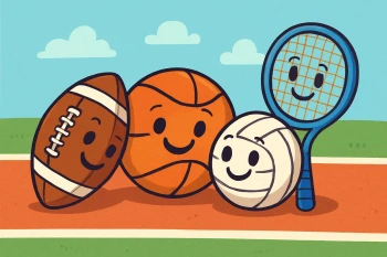 Odd One Out: Sports and Equipment