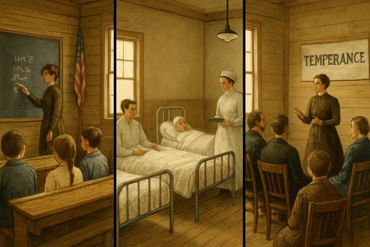 Education, Temperance and Asylum Reform