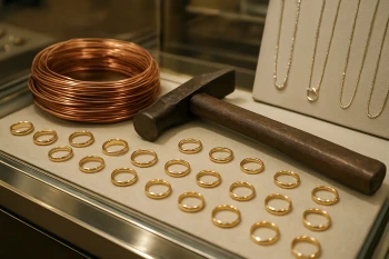 Iron, Copper, Gold and Silver
