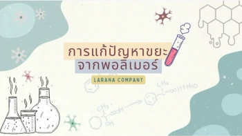การแก้ไขปัญหาขยะจากพอลิเมอร์