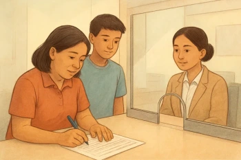 Filling In Bank and Government Forms
