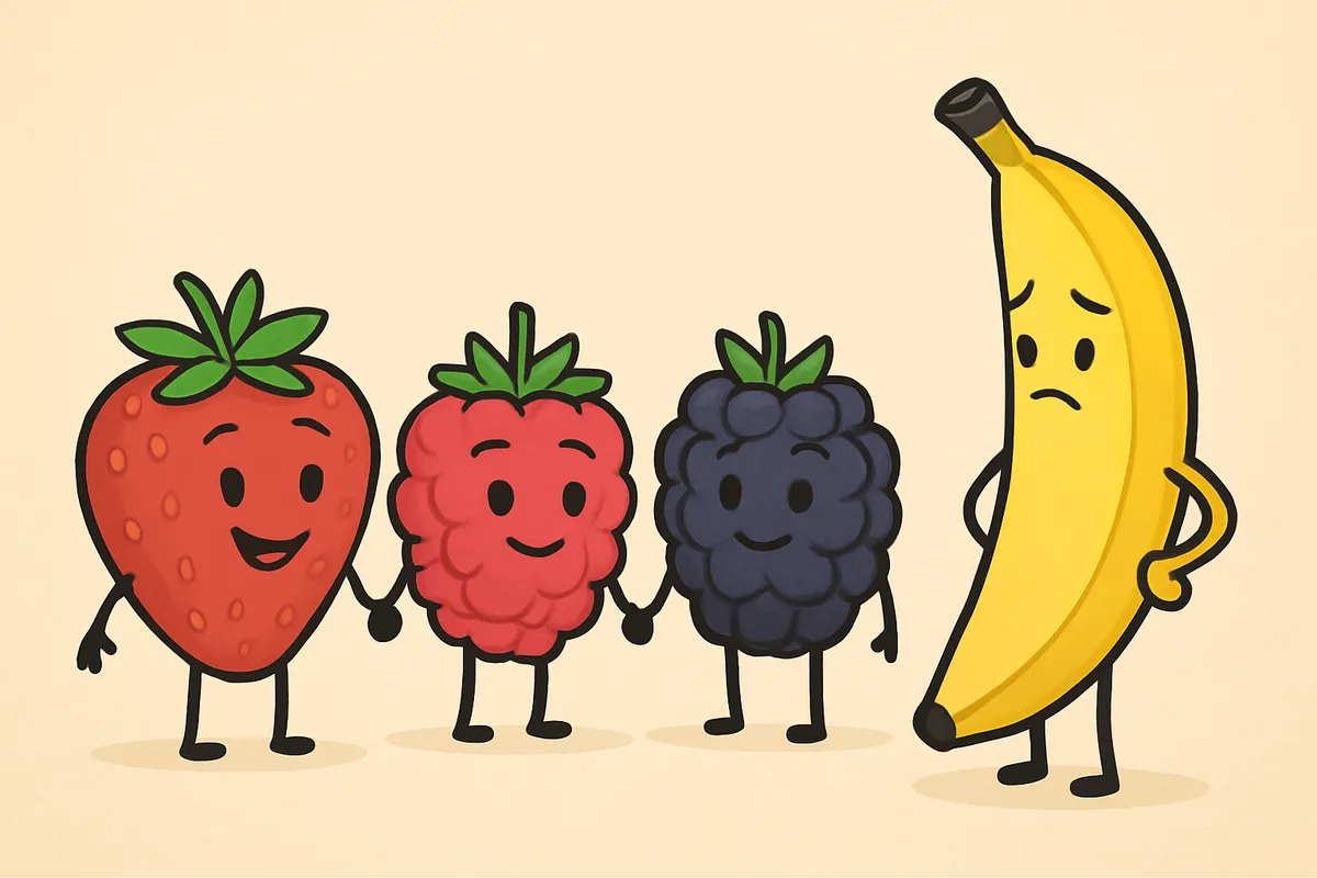 Odd One Out: Fruits